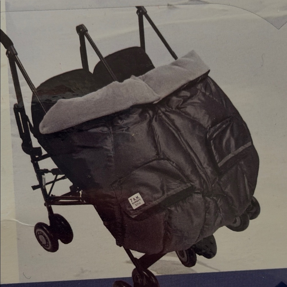 7 A.M. ENFANT NEW DUO DOUBLE STROLLER BLANKET‎